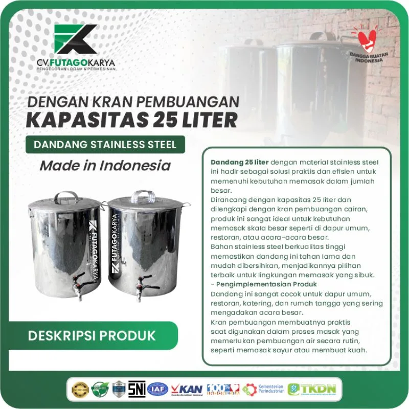 dandang stainless