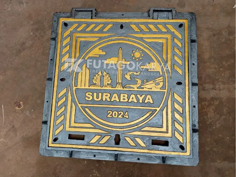 Tutup Manhole Besi