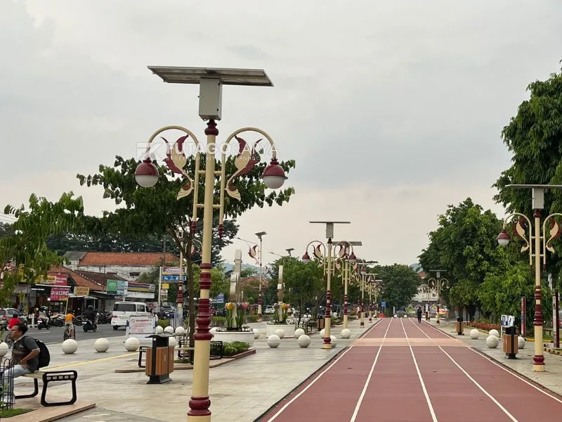 lampu pju solar cell