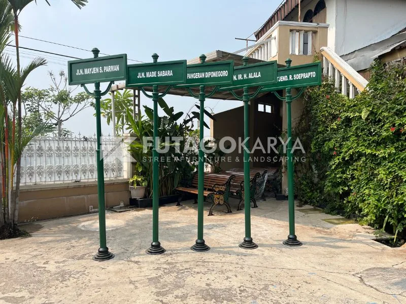 Tiang Nama Jalan