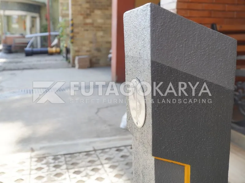 studi kasus Bollard Statis