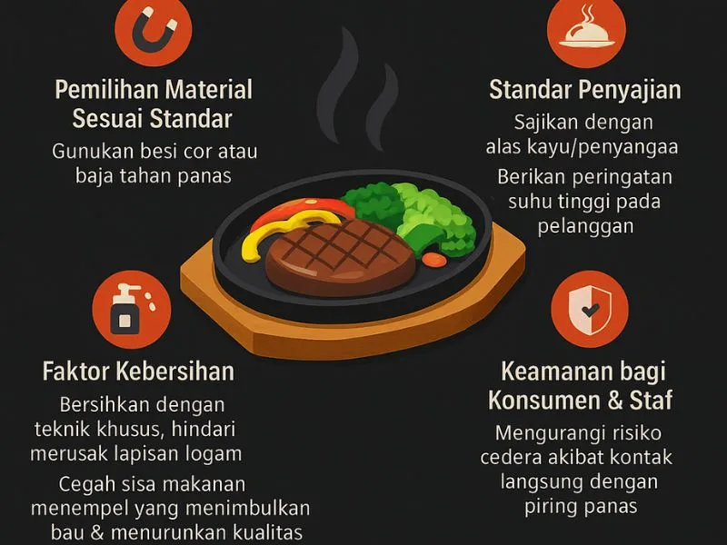 Faktor Keamanan dan Standar Penggunaan Hot Plate Restaurant