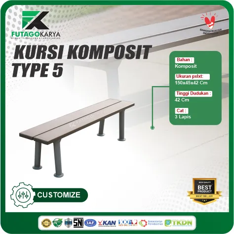 Kursi taman type 5
