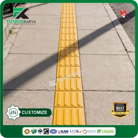 tactile komposit tebal 4 cm