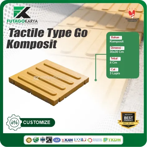 tactile komposit type go