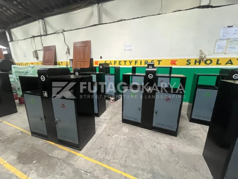 Tempat Sampah Besi Perkantoran