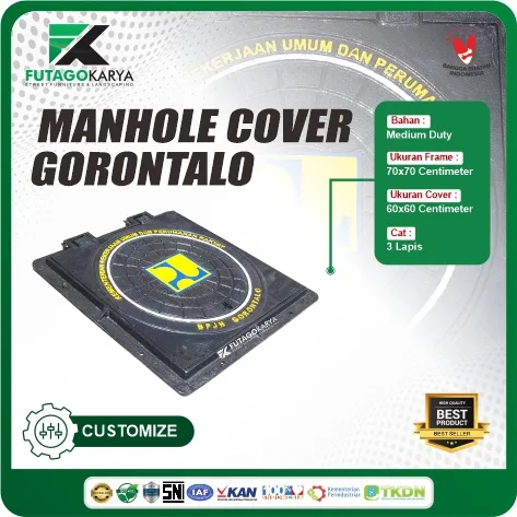 manhole cover medium duty futago