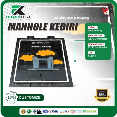 manhole kediri solusi drainase modern