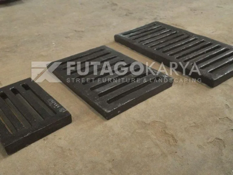 grill drainase trotoar