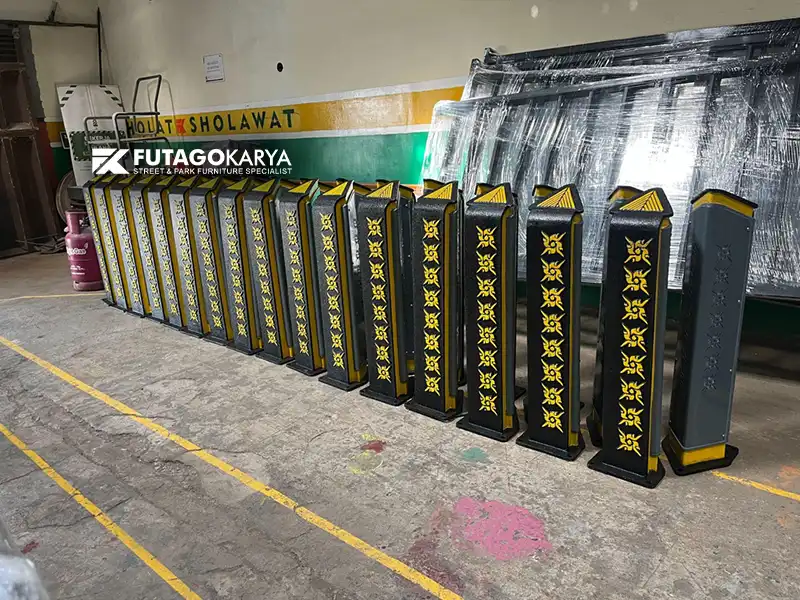 produsen bollard jalan Futago Karya untuk kebutuhan proyek
